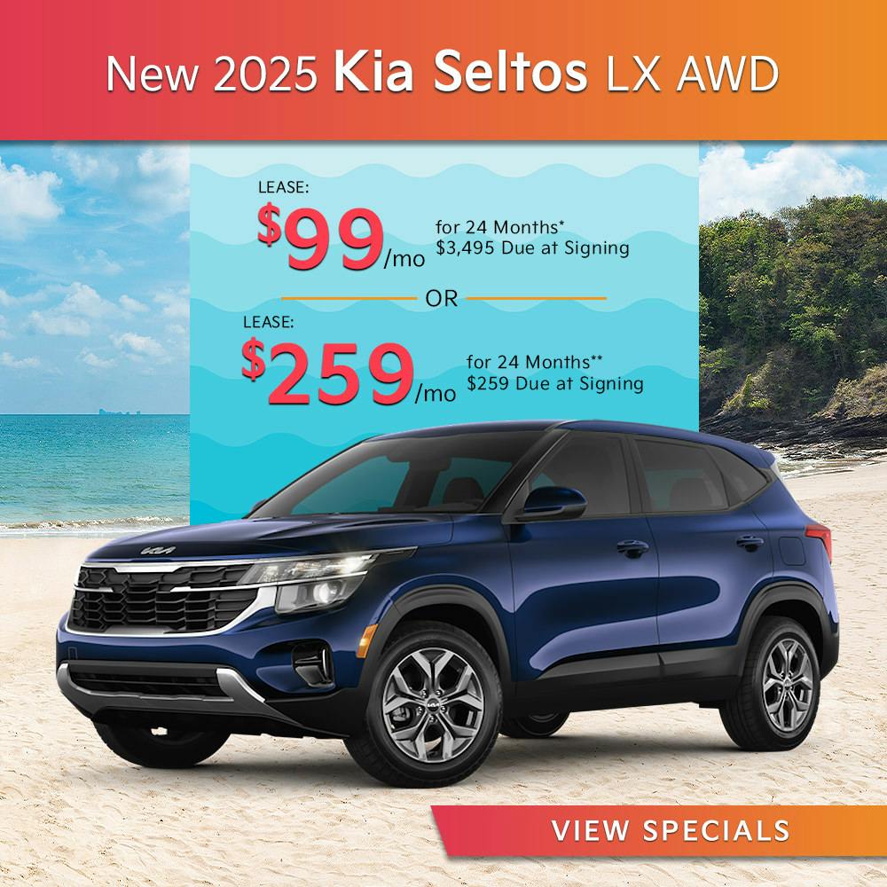 New 2025 Kia Seltos LX AWD