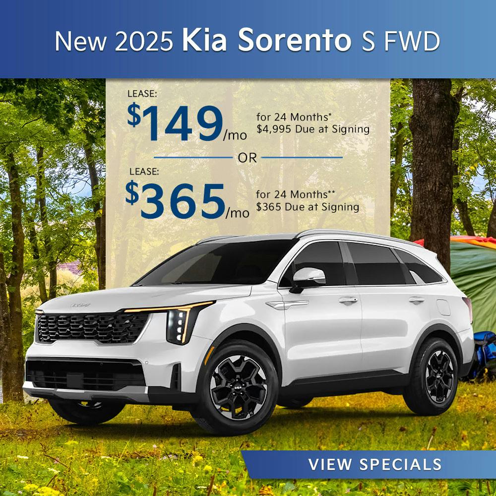 New 2025 Kia Sorento S FWD