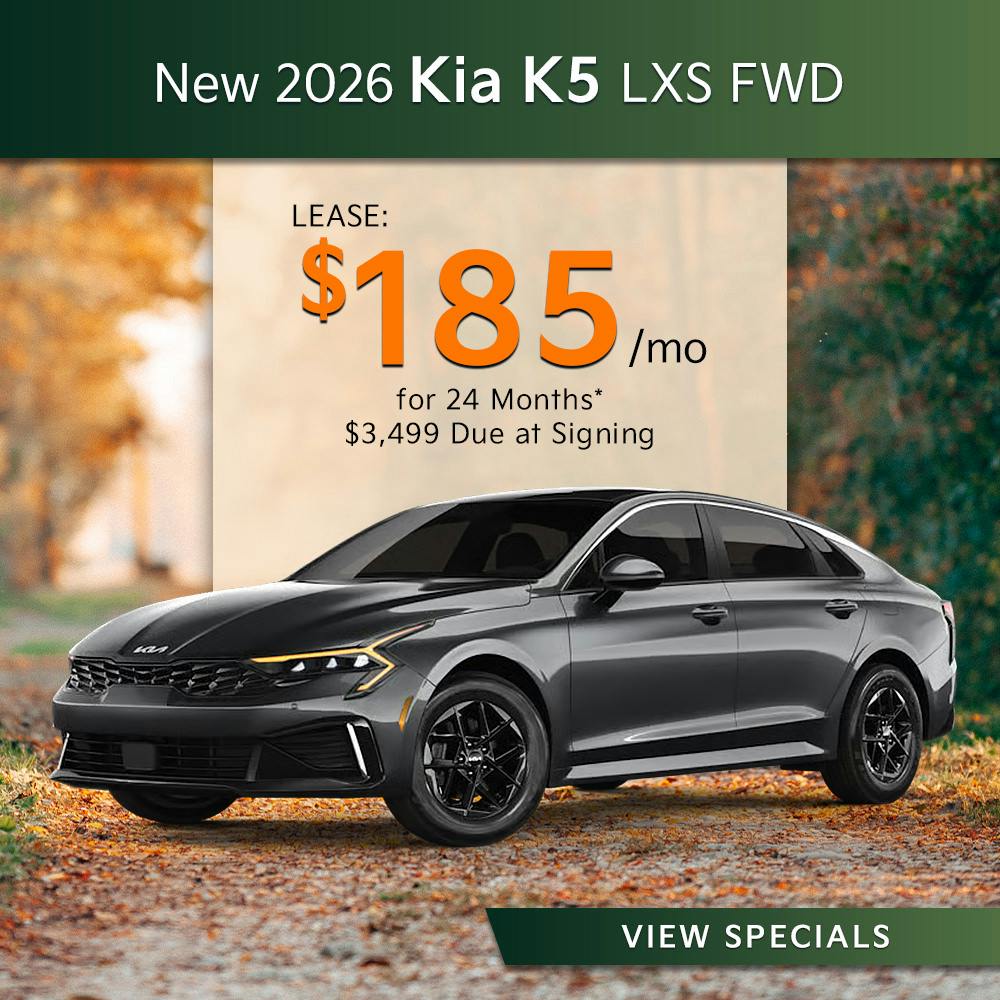 New 2026 Kia K5 LXS FWD