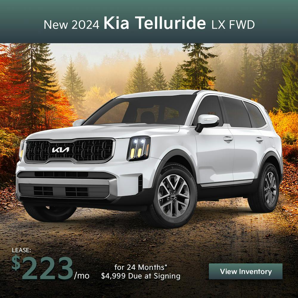 New 2024 Kia Telluride LX FWD