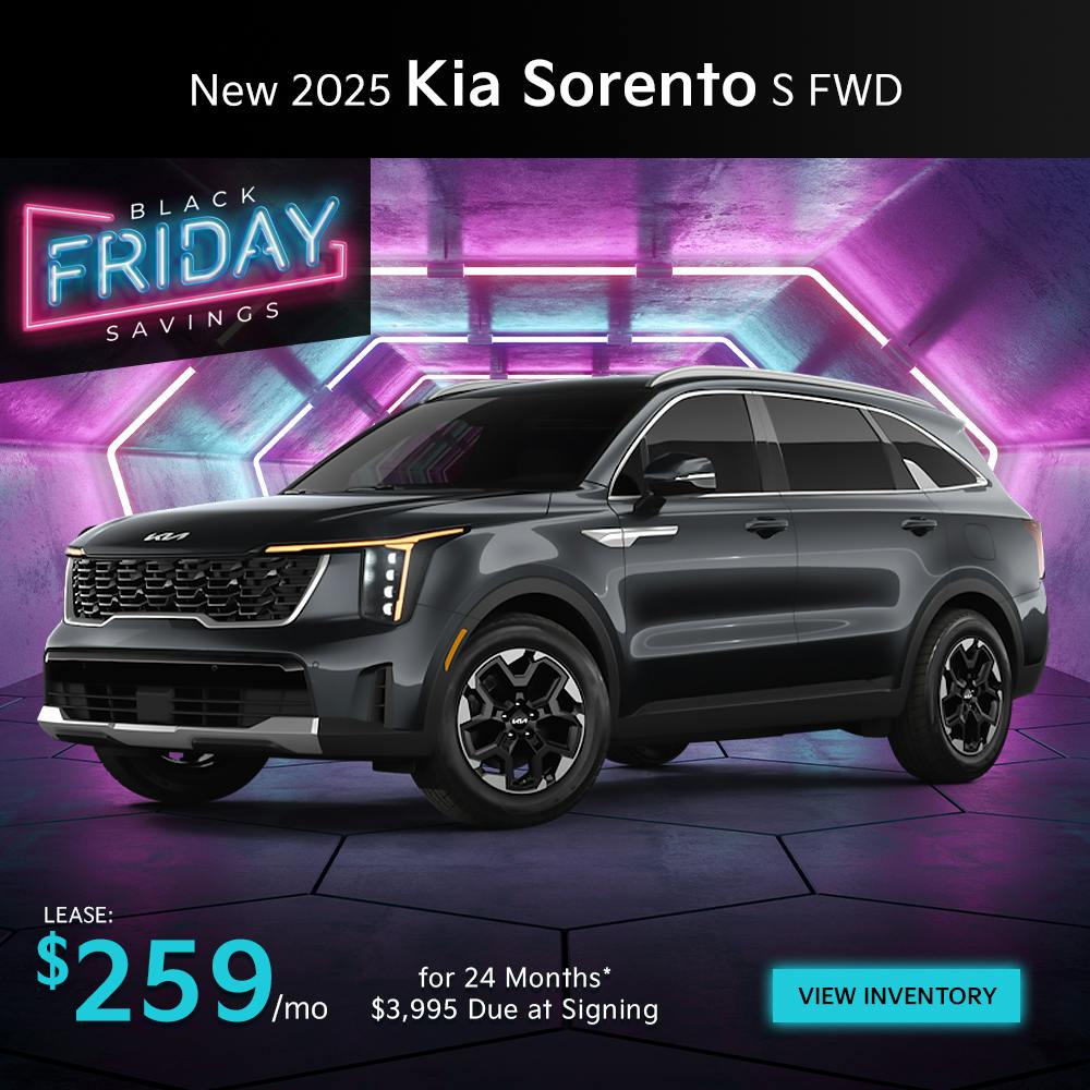 New 2025 Kia Sorento S FWD