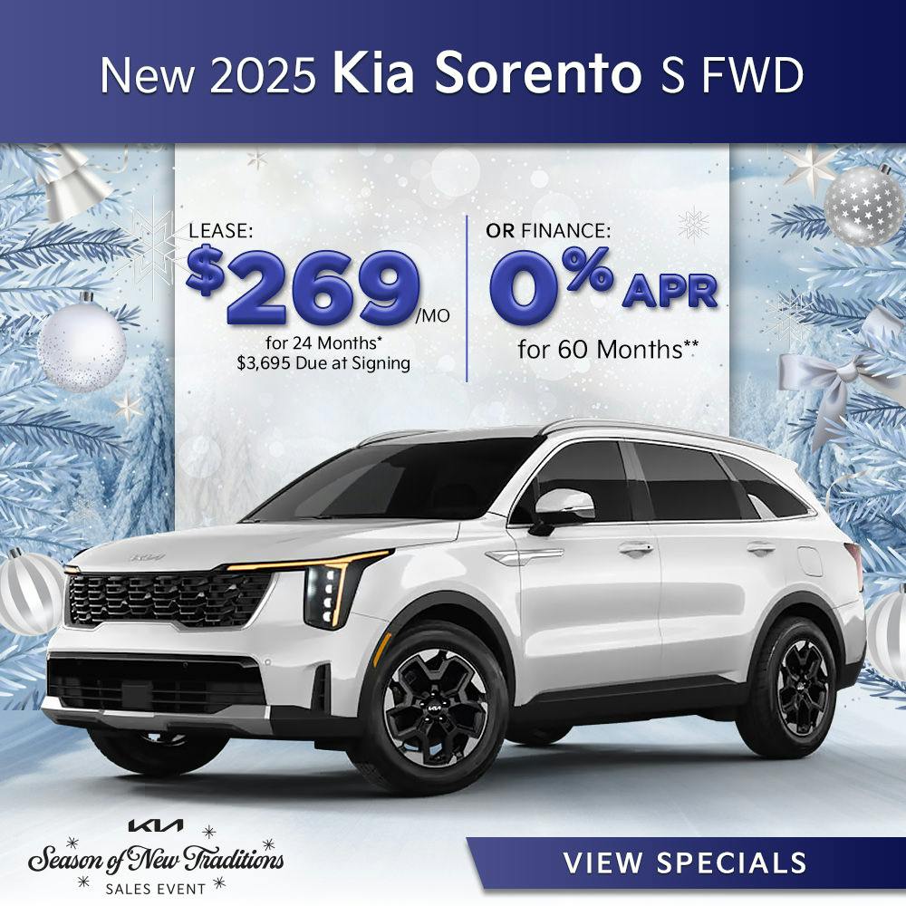 New 2025 Kia Sorento S FWD