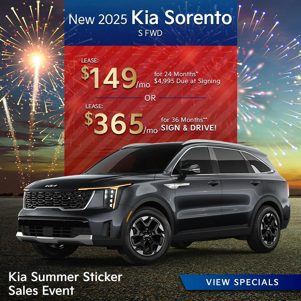 New 2025 Kia Sorento S FWD