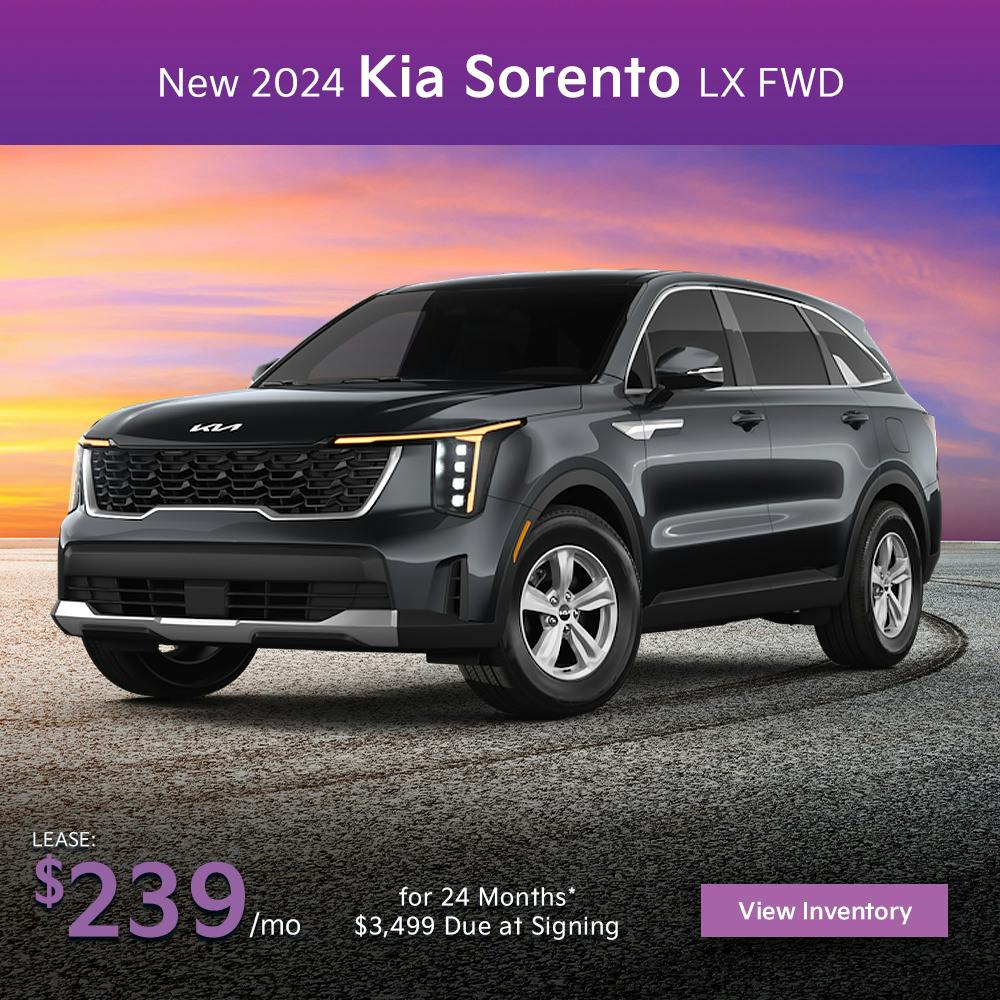 New 2024 Kia Sorento LX FWD