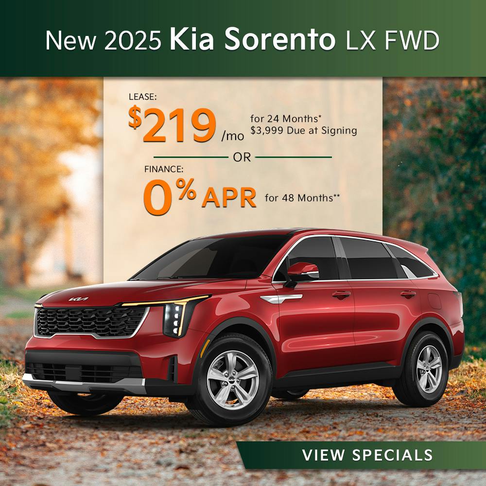 New 2025 Kia Sorento LX FWD