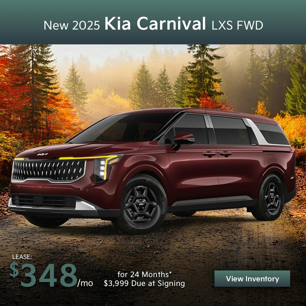 New 2025 Kia Carnival LXS FWD