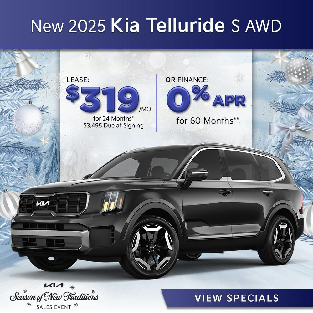New 2025 Kia Telluride S AWD