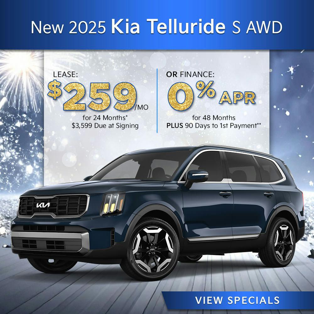 New 2025 Kia Telluride S AWD | Diehl Kia of Massillon