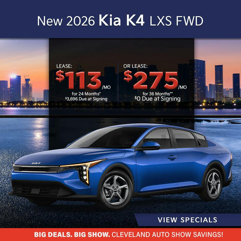 New 2026 Kia K4 LXS FWD
