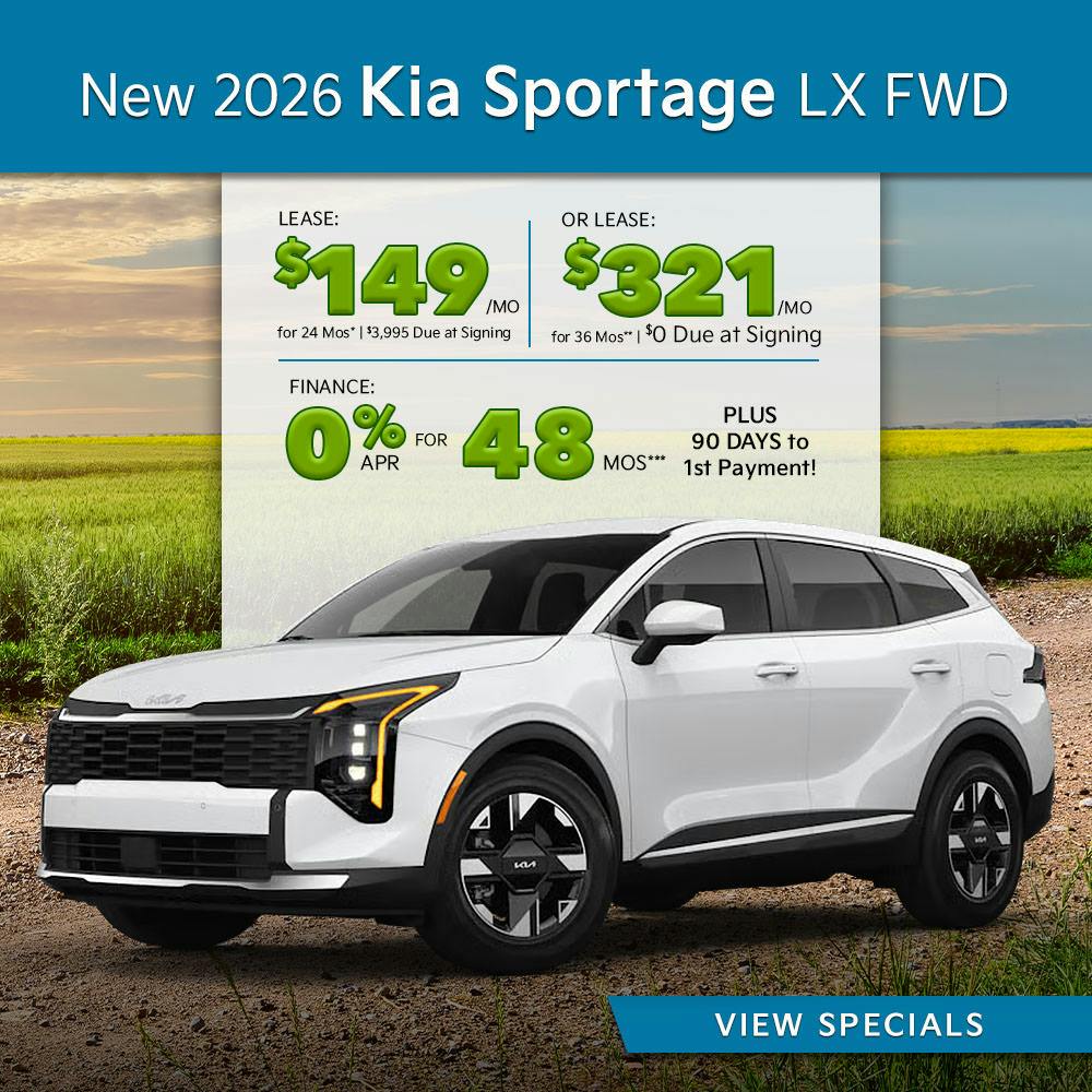New 2026 Kia Sportage LX FWD