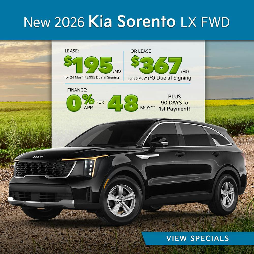 New 2026 Kia Sorento LX FWD