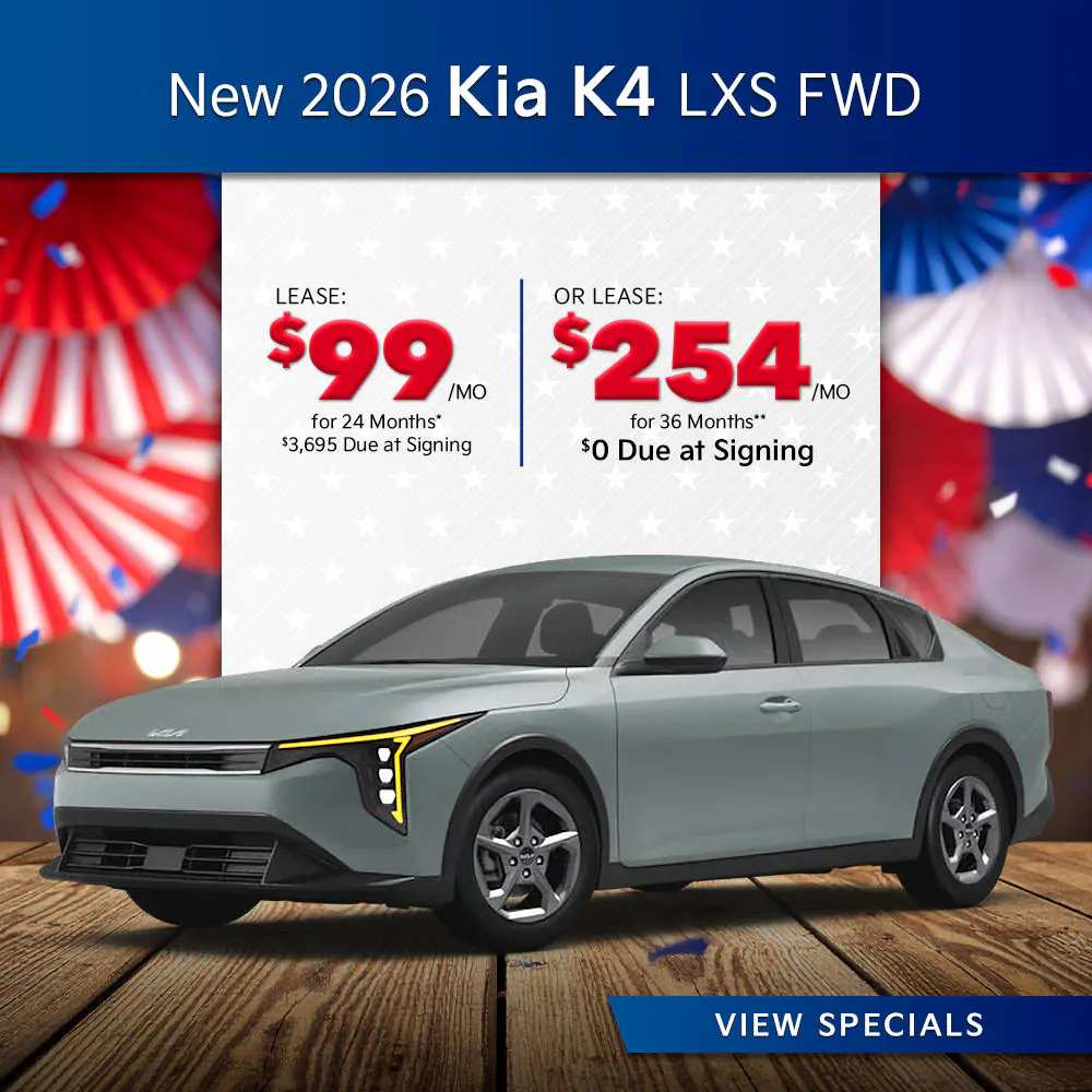 New 2026 Kia K4 LXS FWD