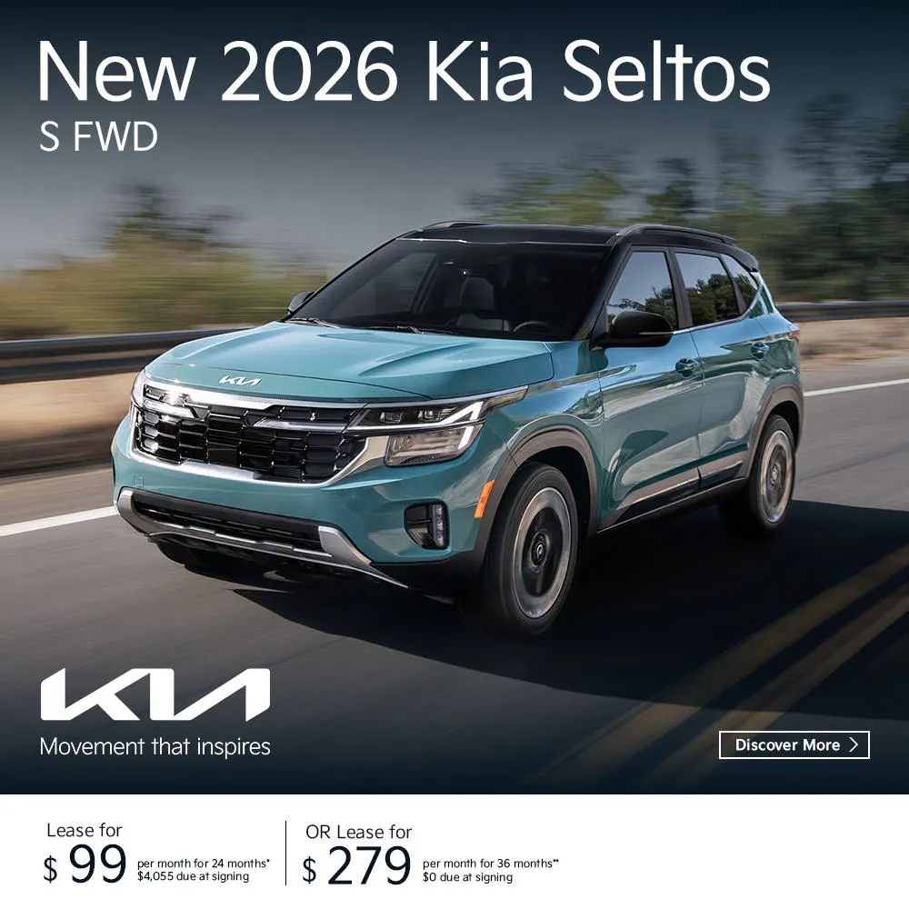 New 2026 Kia Seltos S FWD