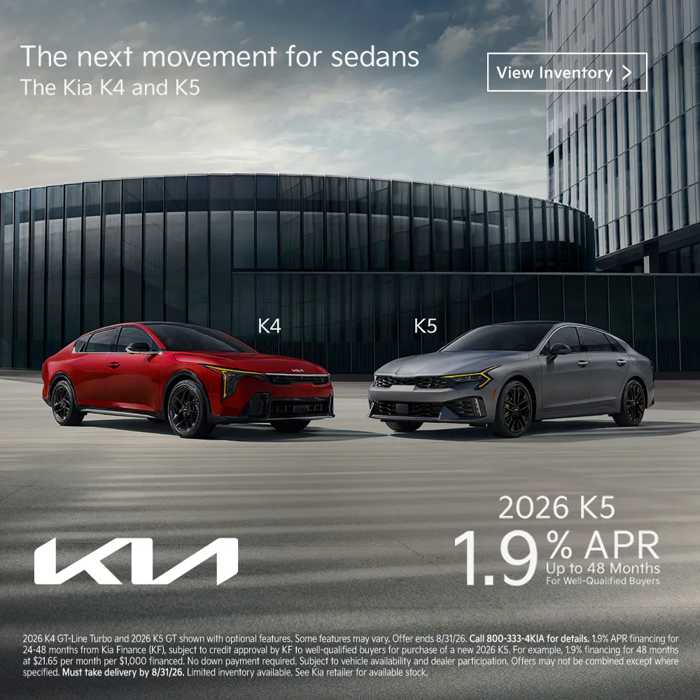 The Kia K4 and Kia K5