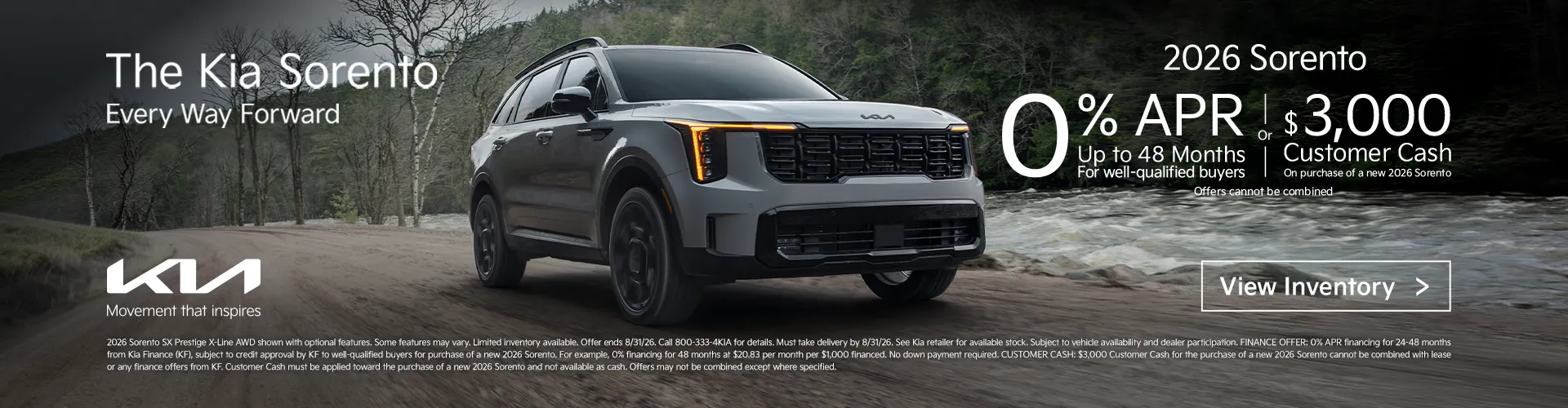2026 Kia Sorento