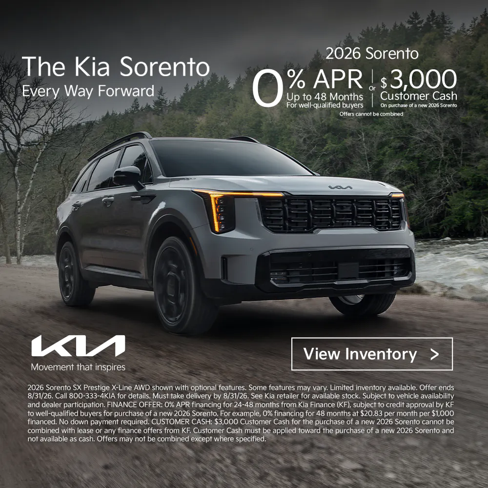 2026 Kia Sorento