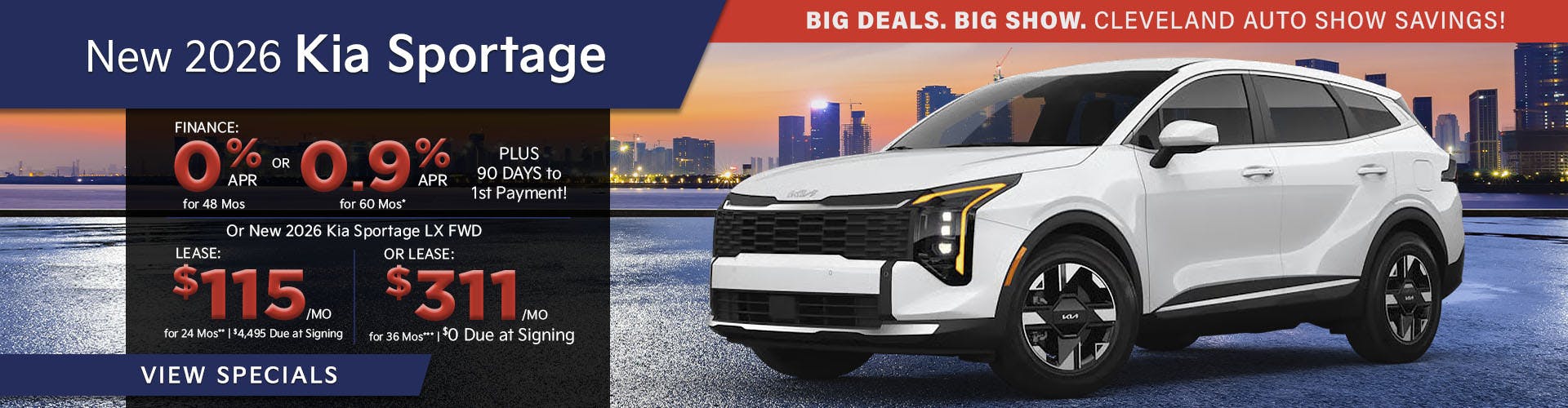 New 2026 Kia Sportage