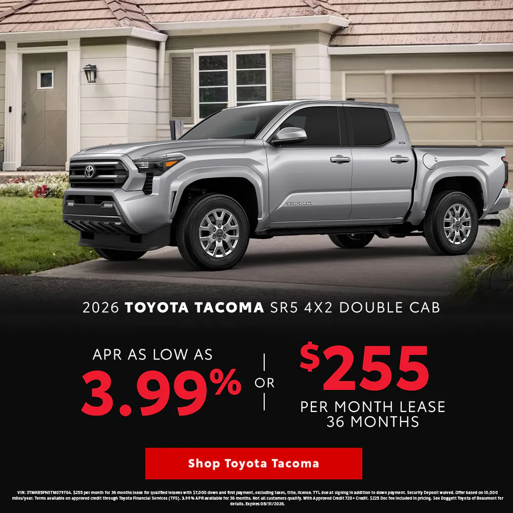Tacoma 3.99% APR