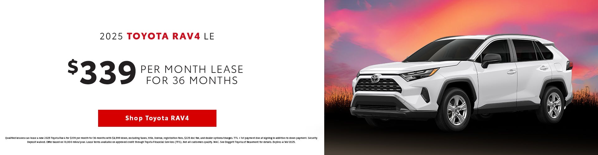 April 2024 GST RAV4