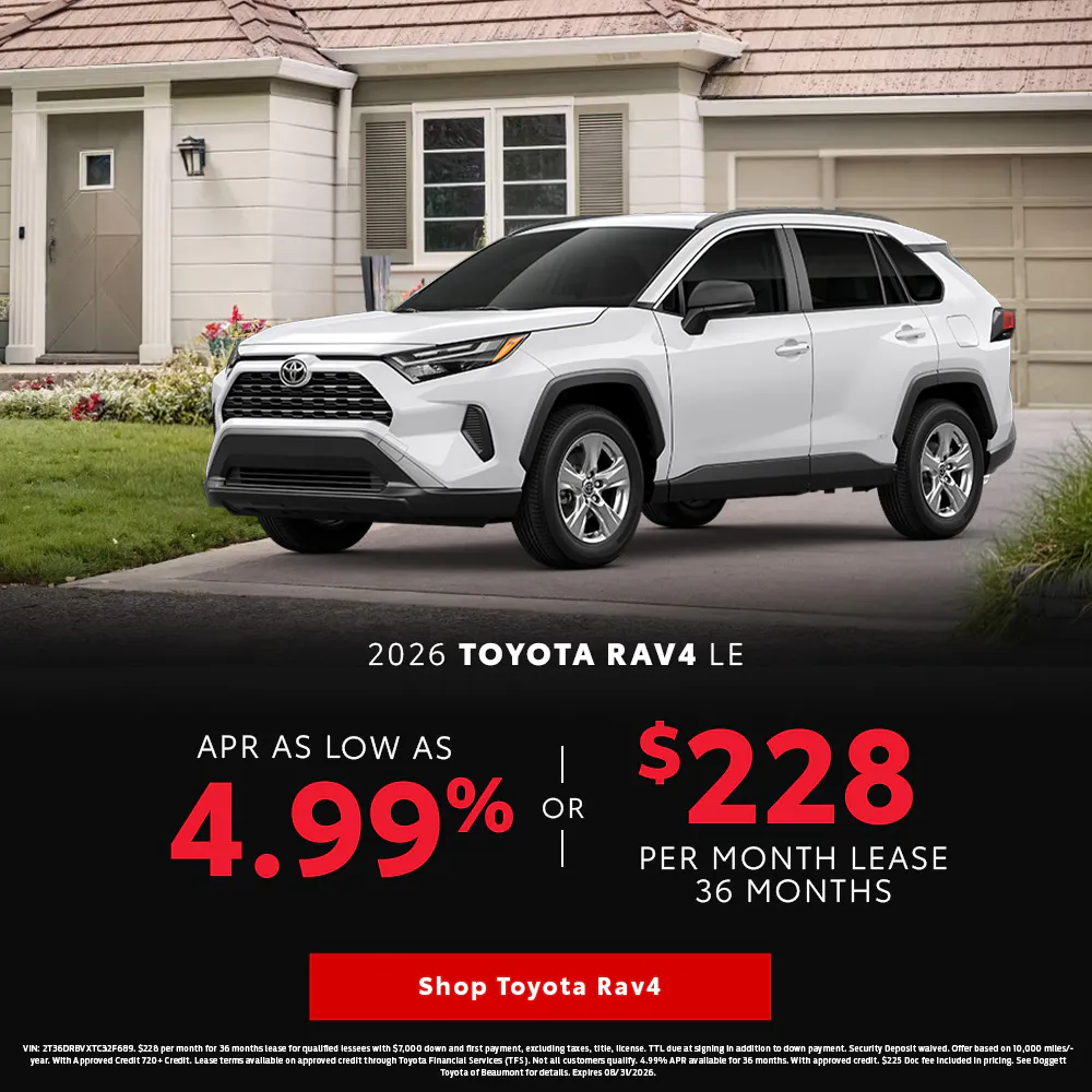 RAV4 4.99% APR