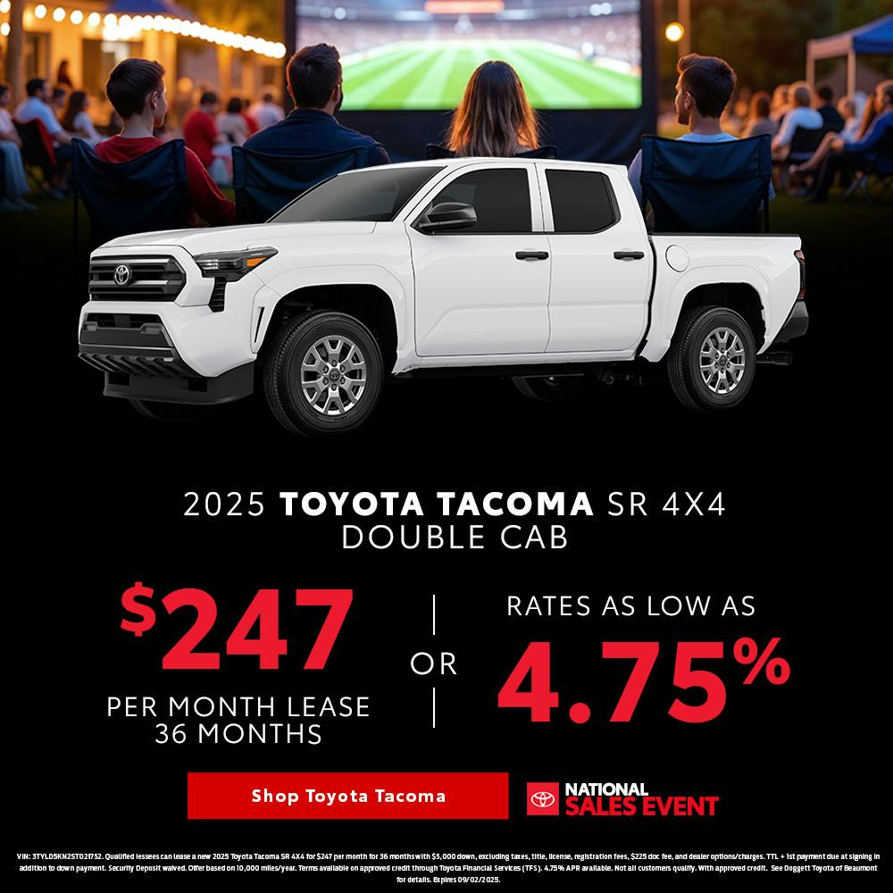 New 2025 Toyota Tacoma