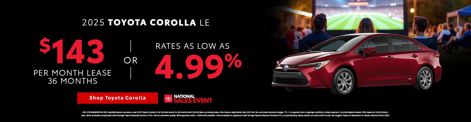 New 2025 Toyota Corolla