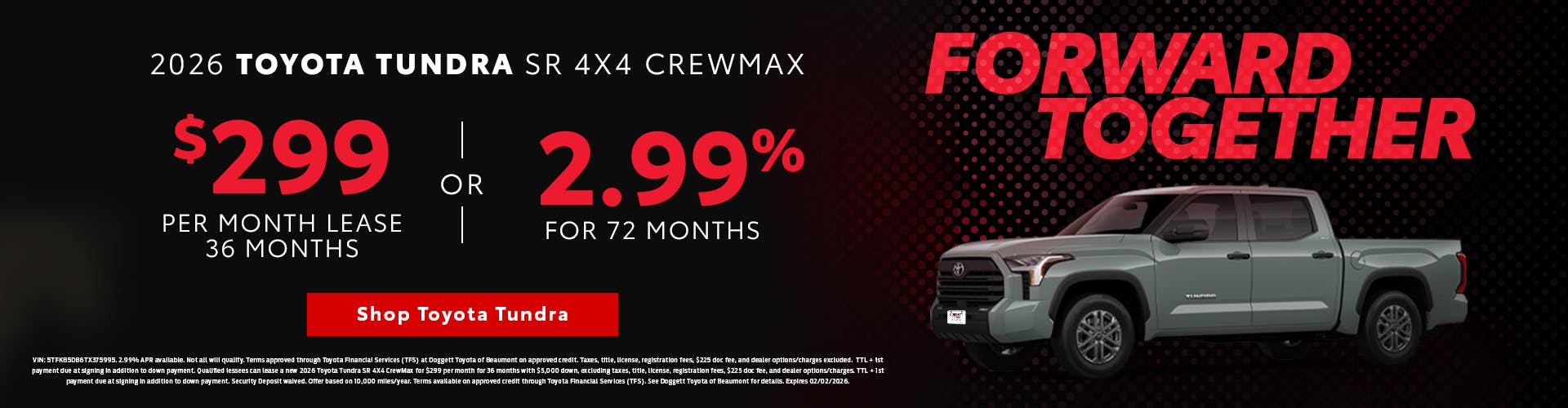 2026 Toyota Tundra