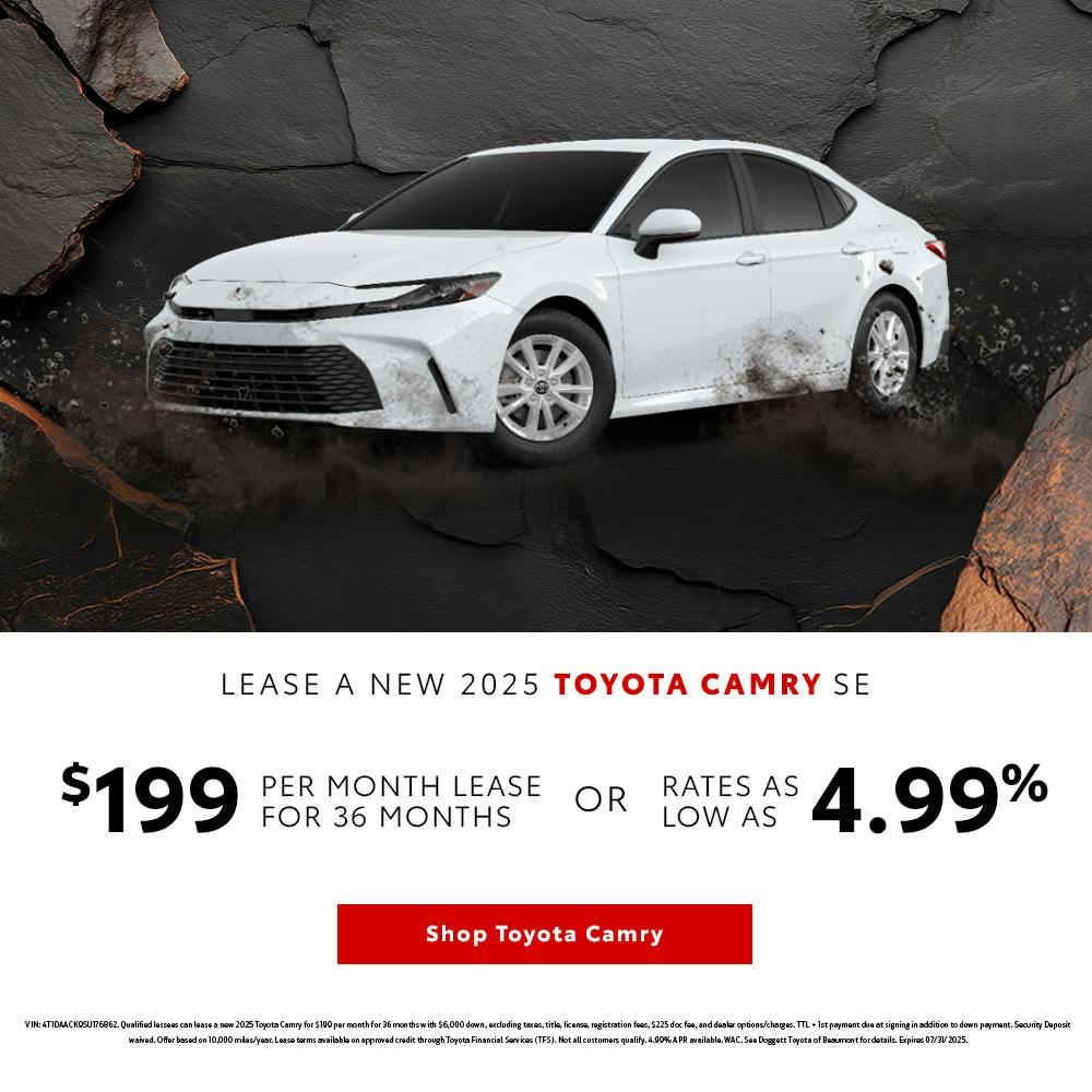 July 2025 Camry