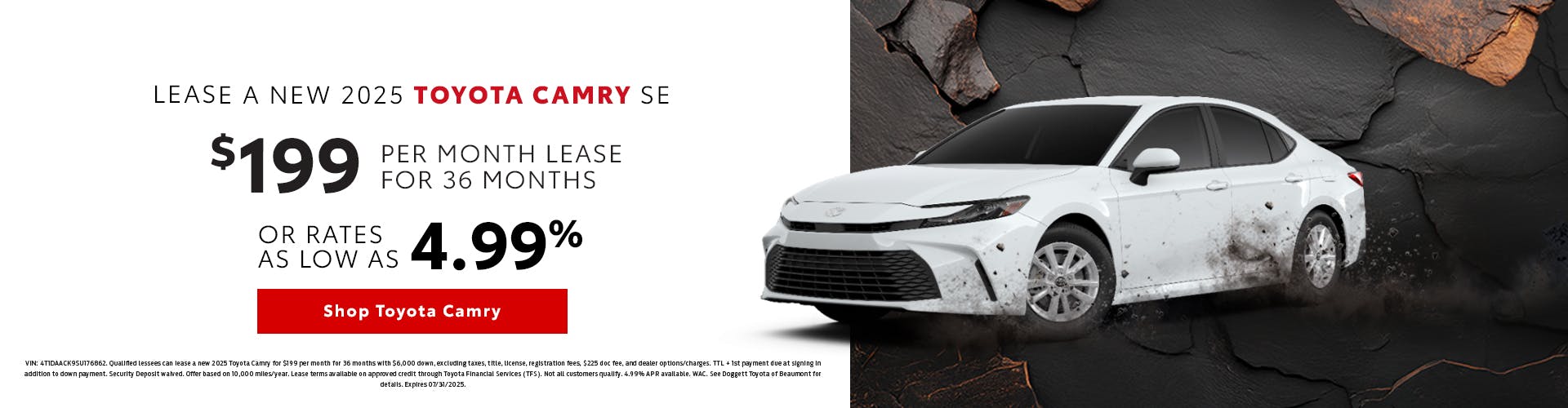 July 2025 Camry