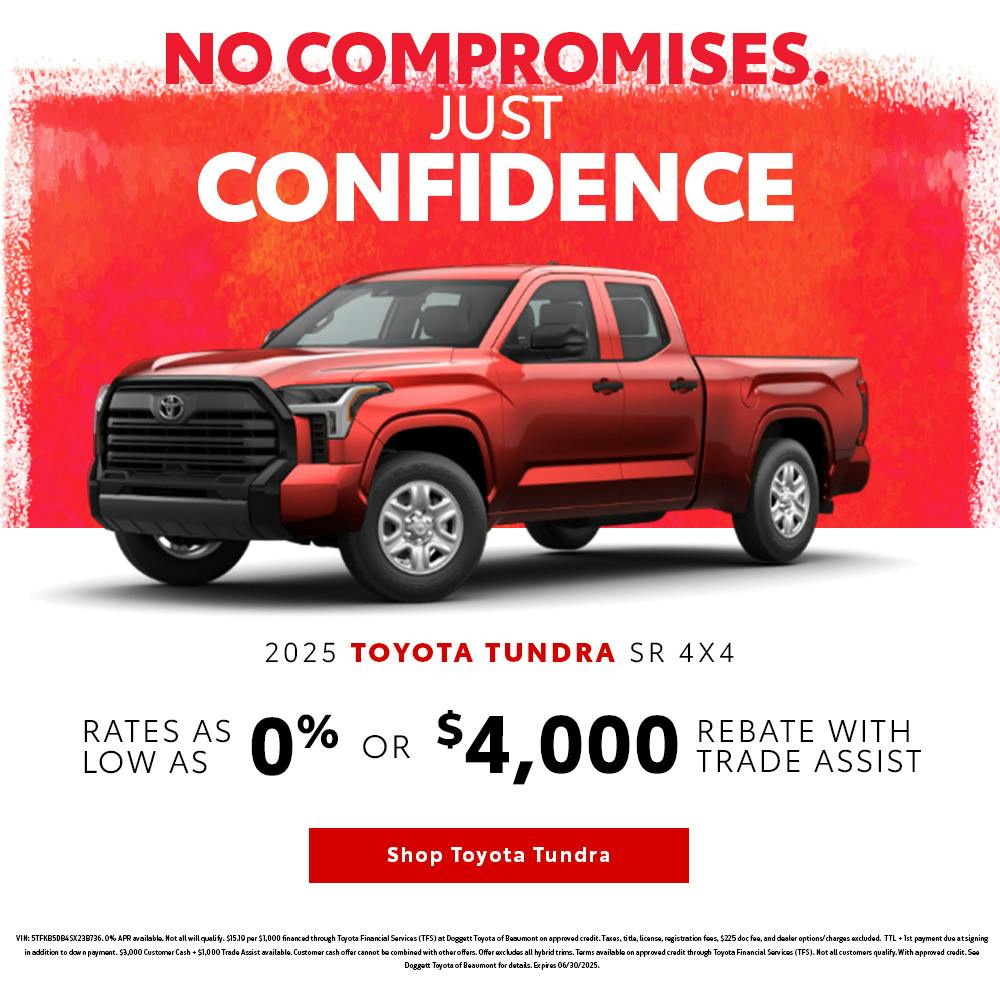 2025 Tundra June Special Offer