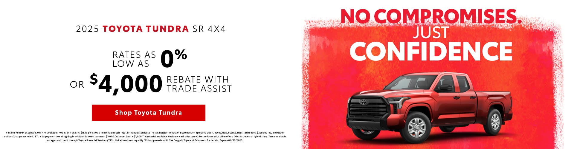 2025 Tundra June Special Offer