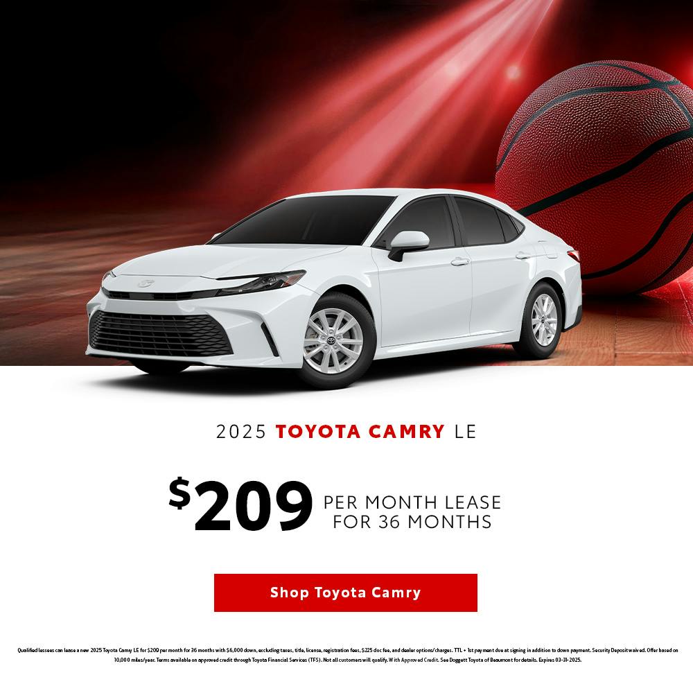 March 2025 GST Camry
