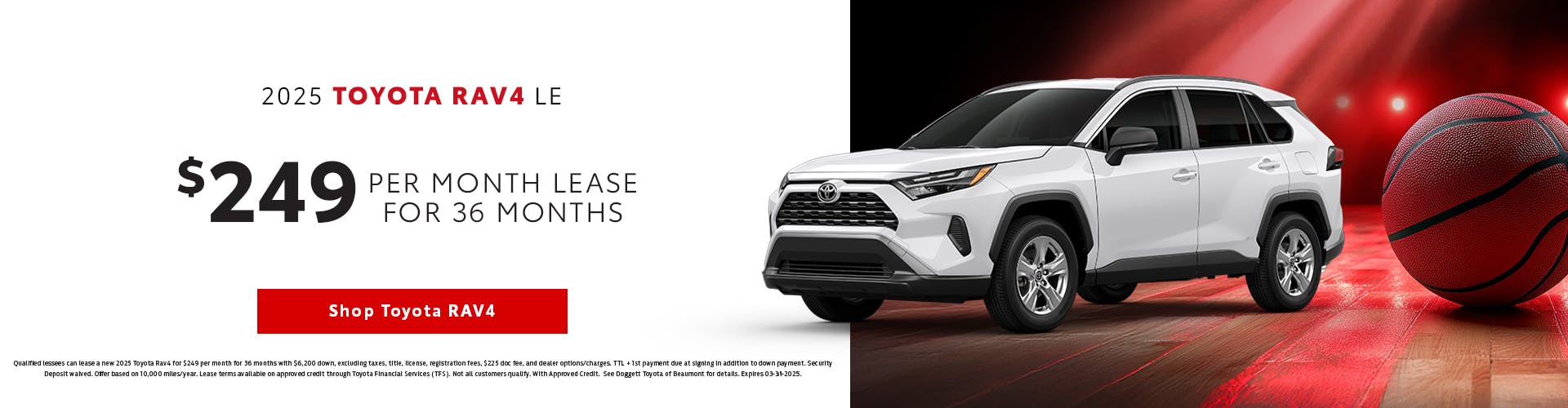 March 2025 GST RAV4