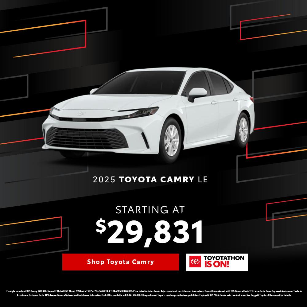 Camry Lease Offer