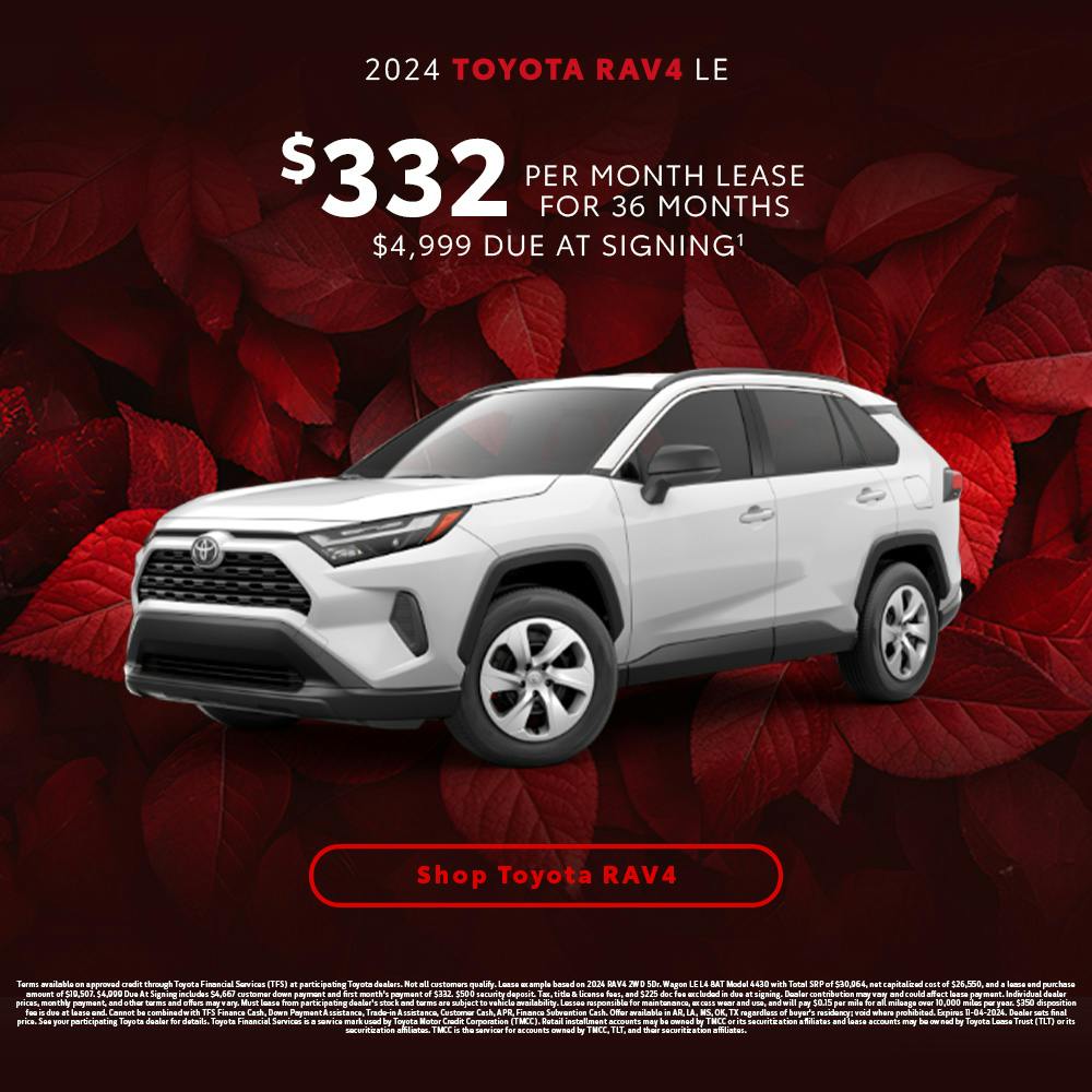 RAV4 Lease Offer