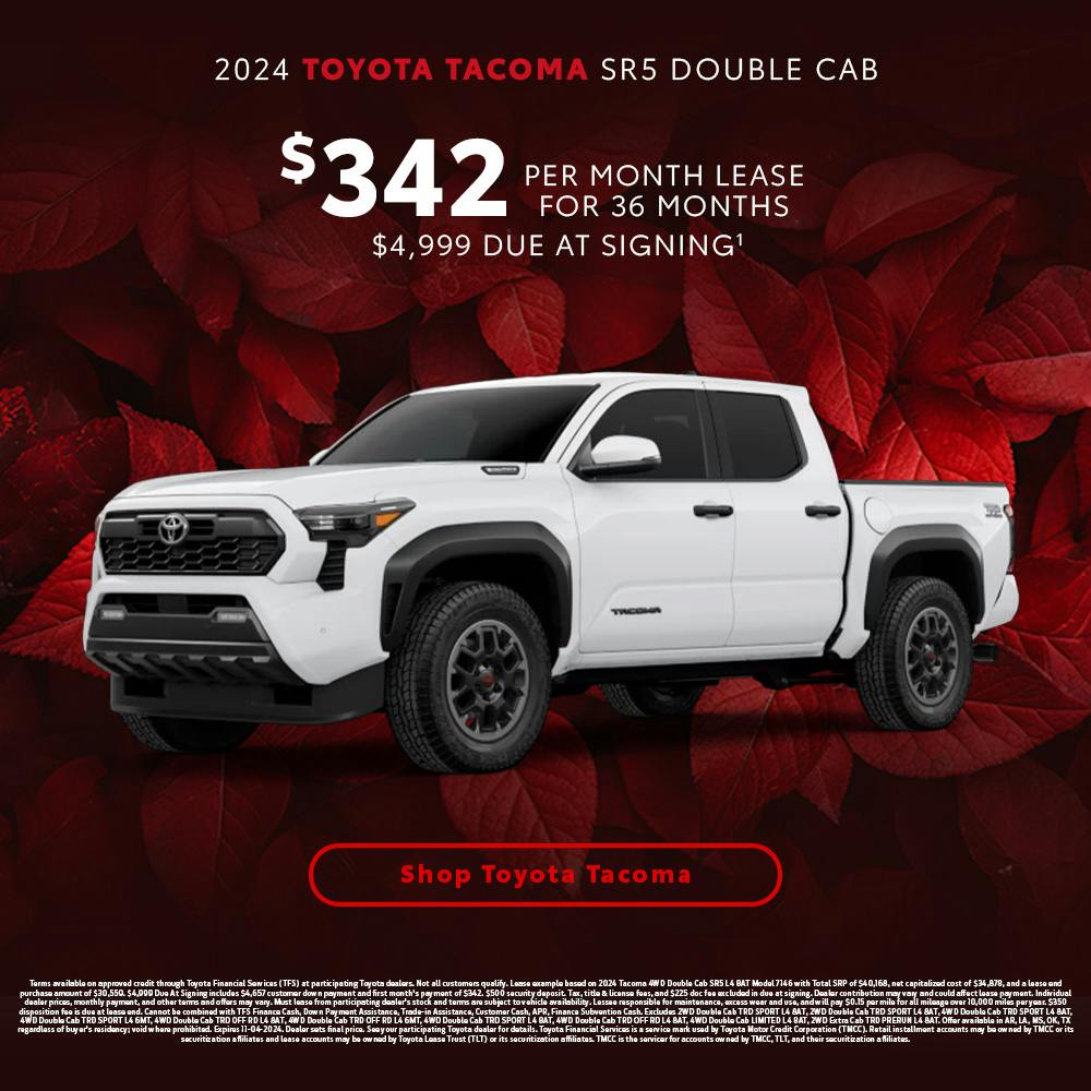 Tacoma Lease Offer