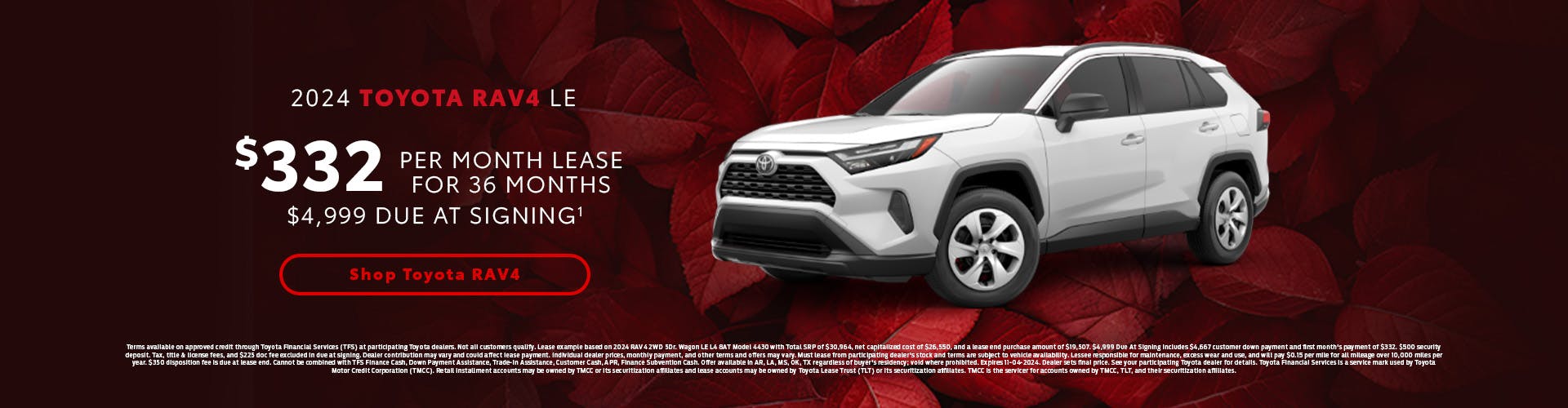 RAV4 Lease Offer