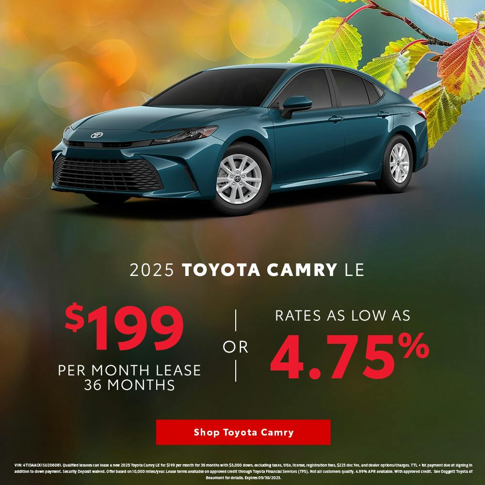 New 2025 Toyota Camry