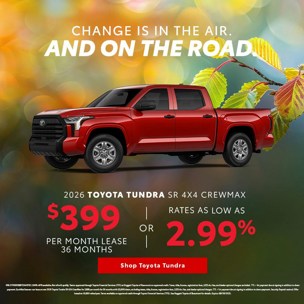 New 2026 Toyota Tundra CrewMax