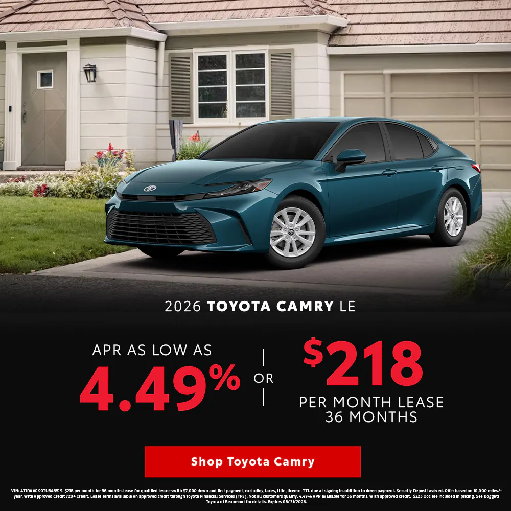 Camry 4.49%APR Offer
