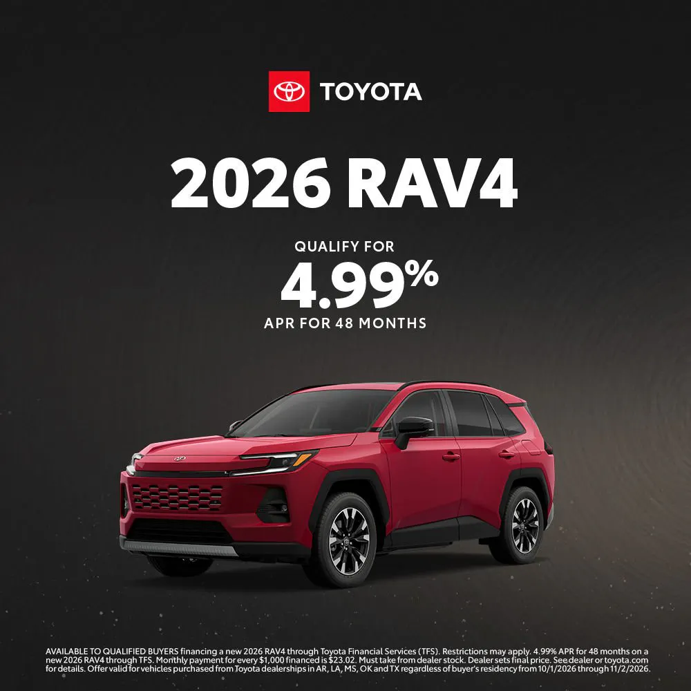 October 2026 GST RAV4 APR