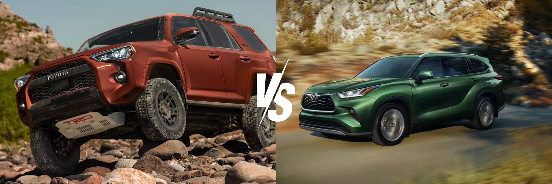 2024 Toyota 4Runner vs. 2024 Toyota Highlander