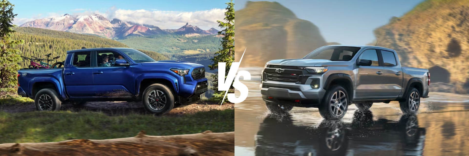 2024 Toyota Tacoma vs. 2024 Chevrolet Colorado