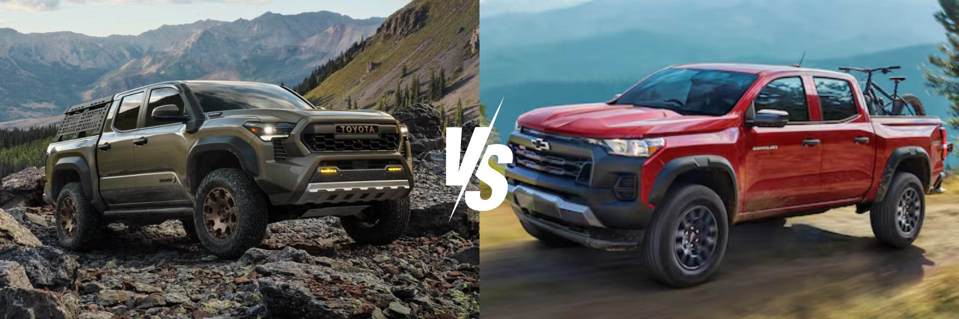 2024 Toyota Tacoma vs. 2024 Chevrolet Colorado