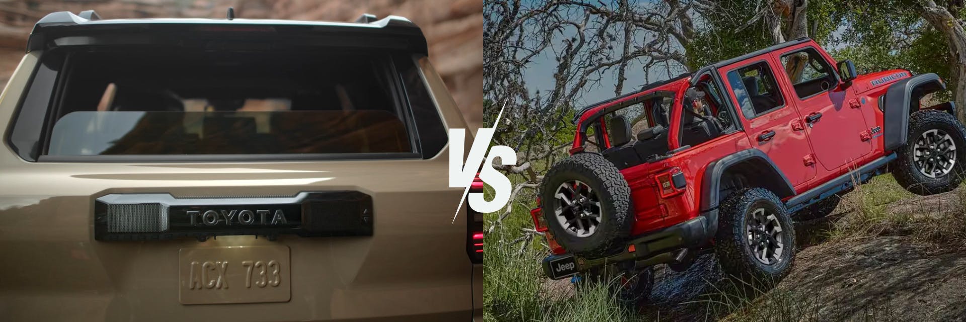 2025 4Runner vs 2025 Jeep Wrangler