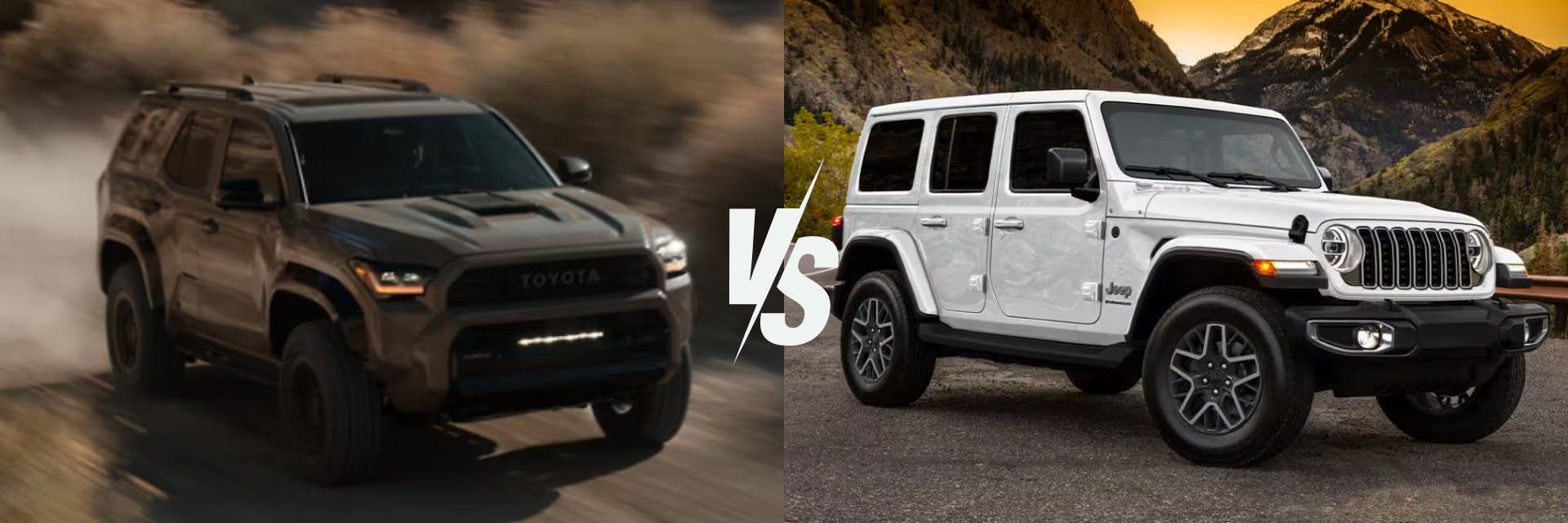 2025 4Runner vs 2025 Jeep Wrangler