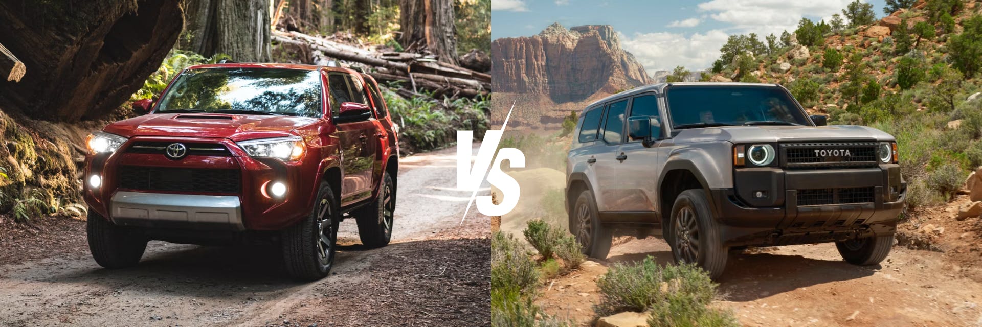 2025 Toyota 4Runner vs. 2024 Toyota Land Cruiser