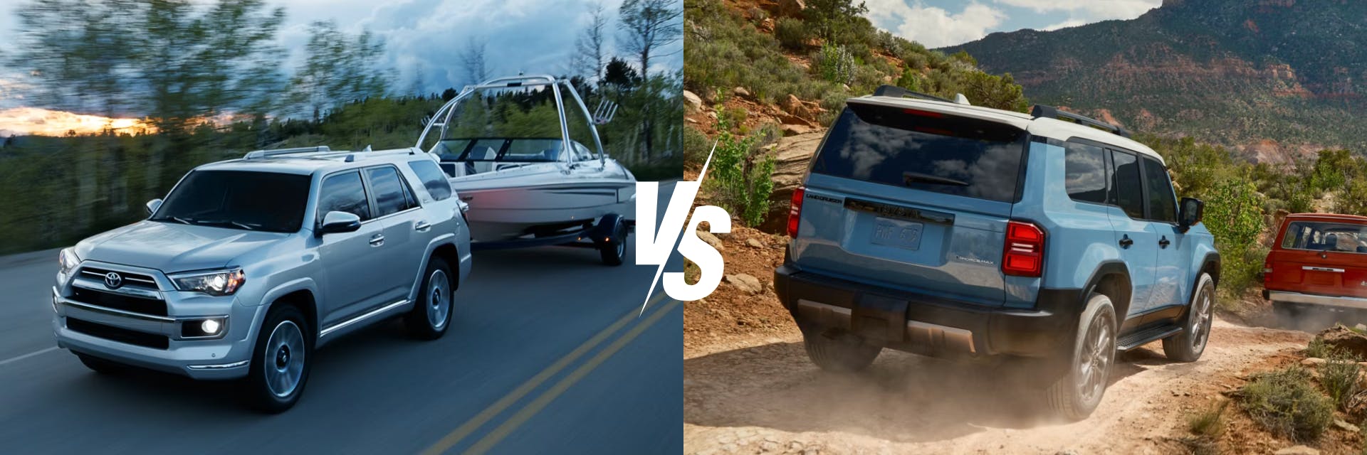 2025 Toyota 4Runner vs. 2024 Toyota Land Cruiser