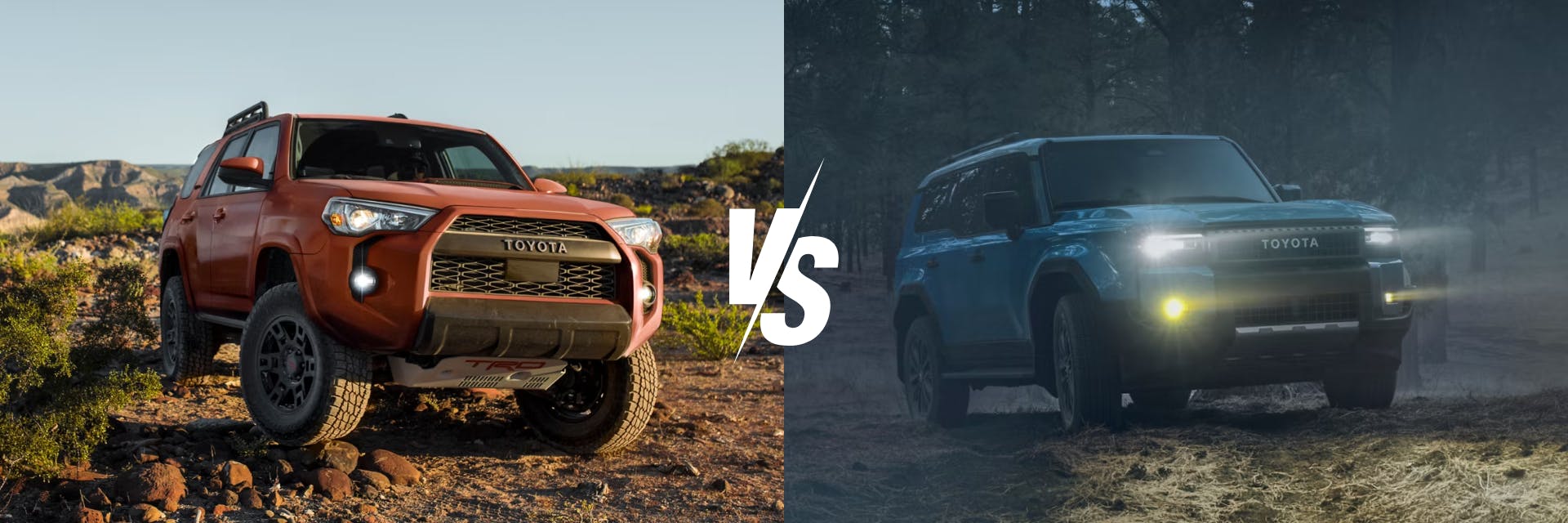 2025 Toyota 4Runner vs. 2024 Toyota Land Cruiser