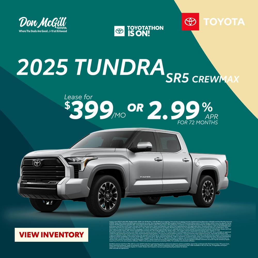 Toyota Tundra Specials